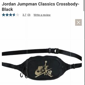 Jordan Jumpman Classic Crossbody/ Fanny pack Black